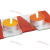 Bougeoir Illusion rouge 2B