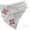 Gants Blancs à crispin cuir Saint Thomas d'Acre - COSTA