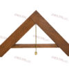 Niveau en Bois fil oscillant