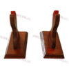 Paire de supports épée en bois