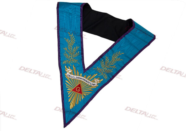 Sautoir_Rite_MEMPHIS_MISRAIM_Venerable_Maitre_Passe_Maitre_Personnalise Sautoir Rite MEMPHIS MISRAÏM Vénérable Maitre ou Passé Maitre - Personnalisé