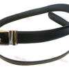 Ceinture Cuir avec Boucle Equerre Compas