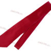 Cravate rouge unie
