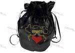 sac_satin_noir_tronc Sac Tronc de la veuve symbole Hospitalier