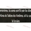 Banderole Cabinet de Reflexion Persévérance