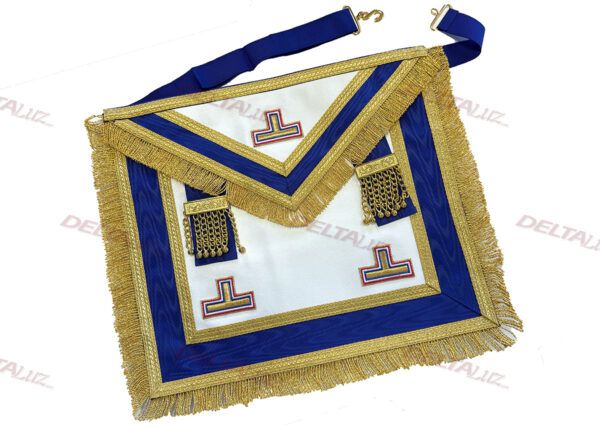 Tablier Dignitaire Provincial Grande tenue de Gd Officier Couleurs France