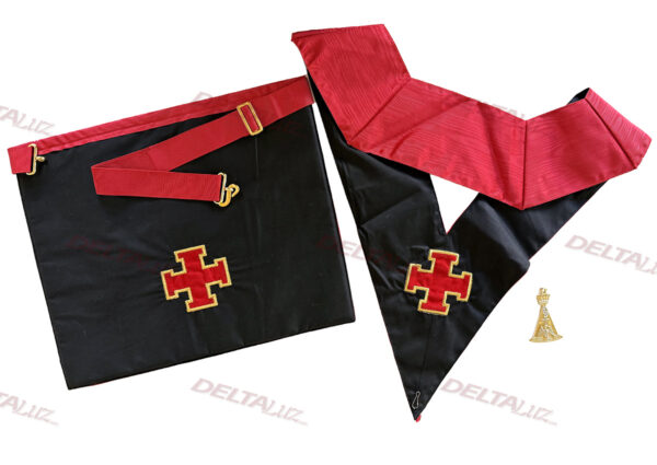 Pack REAA 18° Croix Potencées avec Croix potencées aux dos