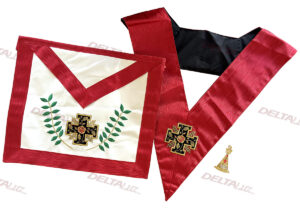 Pack REAA 18° Croix Potencées avec Croix potencées aux dos