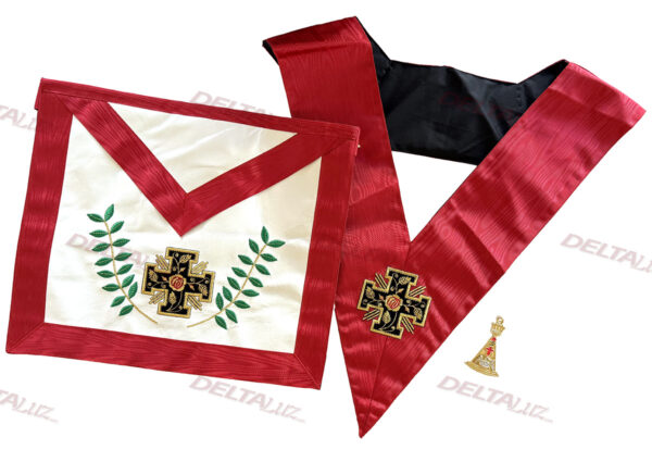 Pack REAA 18° Croix Potencées avec Croix potencées aux dos