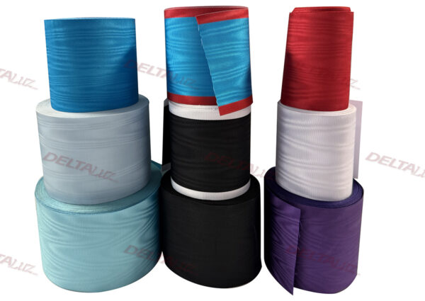 Ruban Moiré 11 cm de largeur / 1 mètre de long